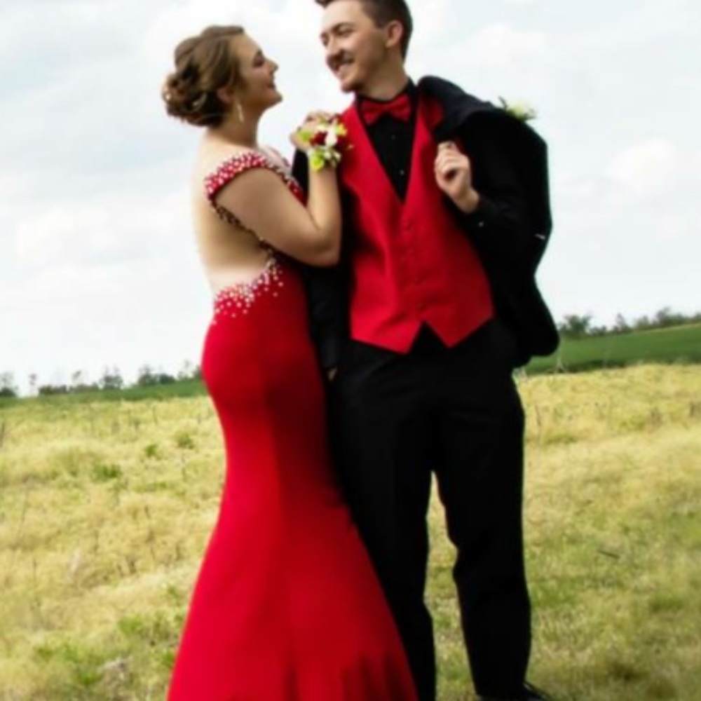 Red Prom Dress - Picture 6 of 6